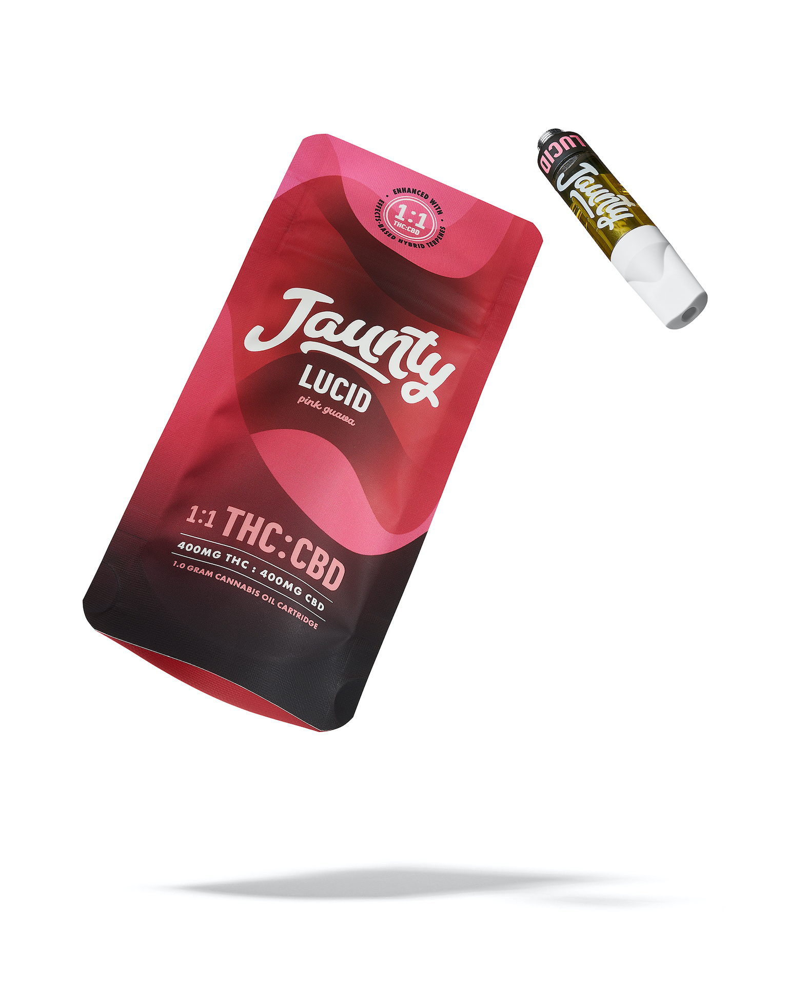 Jaunty | Lucid 1:1 (THC:CBD) | 1g Cart